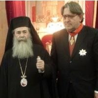 Deputy Foreign Minister Dollis & Patriarch Theophilos Conduct Positive Meeting
