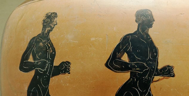 ancient greek athletes diet olympians