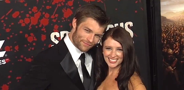 Liam McIntyre on the Red carpet of Spartacus Premiere