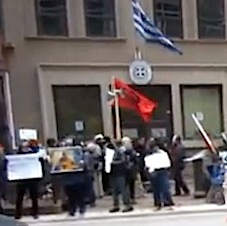 anti-fascist protest_Chicago