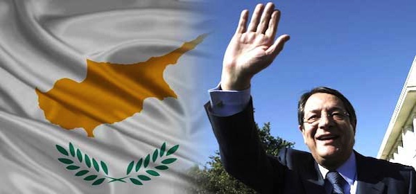 Newely-elected Cyprus President Nicos Anastasiades