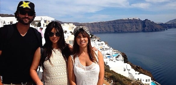 Kardashians in Santorini,Greece