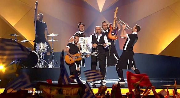 Koza Mostra and Agathon perform Alcohol is Free for the 2013 Eurovision song contest