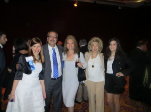 Dr. Despina Siolas (left) with Dr. Spiro Spireas, Dr. Emily Spireas, Mrs. Hasapidis and granddaughter.