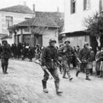 The Nazis pass through a Greek village in WWII