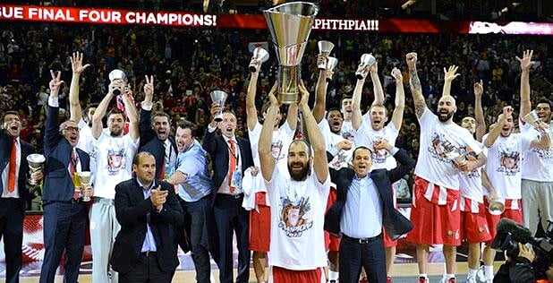 Olympiacos won Real Madrid to become European Basketball Champion for the 3rd time