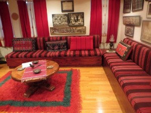 Traditional Epirotan living room
