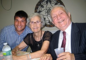 Anastasi with grandparents