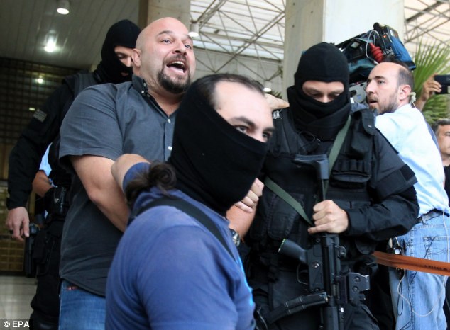 Golden Dawn MP Ilias Panagiotaros taken into custody