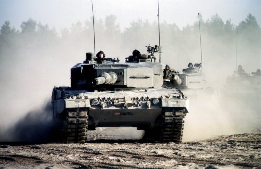 The German Leopard 2 tank tied to the Greek defense scandal