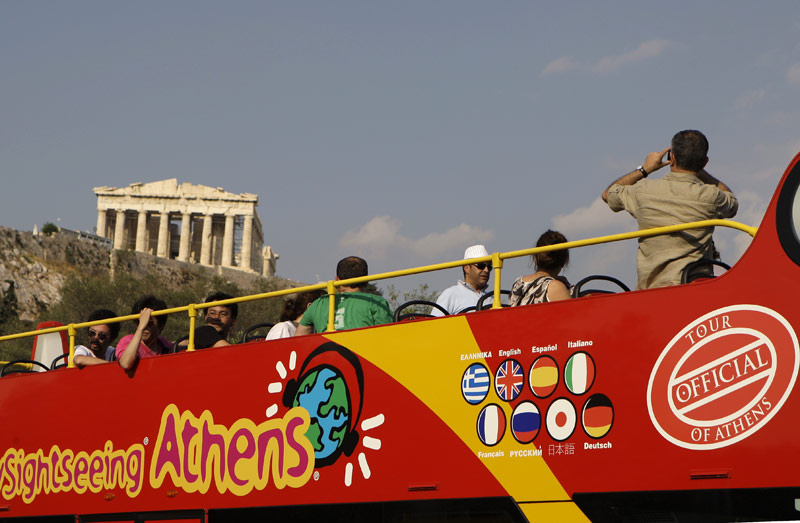 sightseeing in Athens