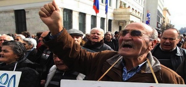 Greek pensioners have been protesting in vain for four years