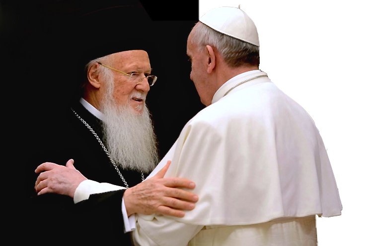 Ecumenical Patriarch Bartholomew and Pope Francis