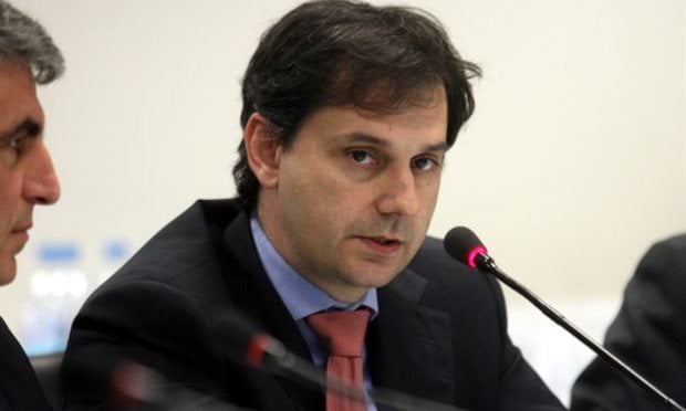 Greece's General Secretary for Revenues, Haris Theoharis, is under fire