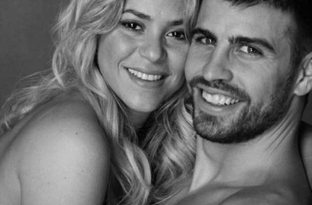 Shakira and Pique a happy couple.