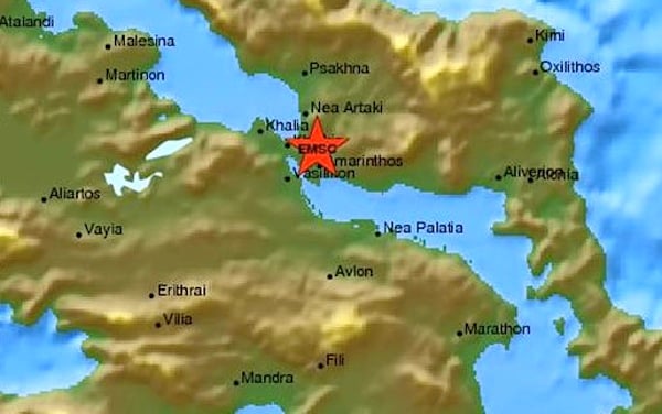 Earthquake in Central Greece