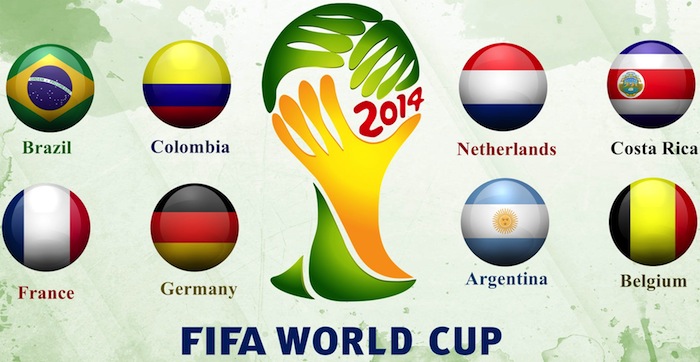 World Cup 2014 Standings & Semifinals matches