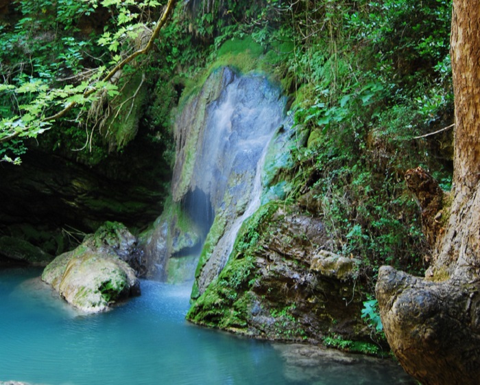 kythira Fonissa Waterfall