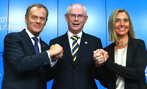 Tusk_ Mogherini_Rompuy