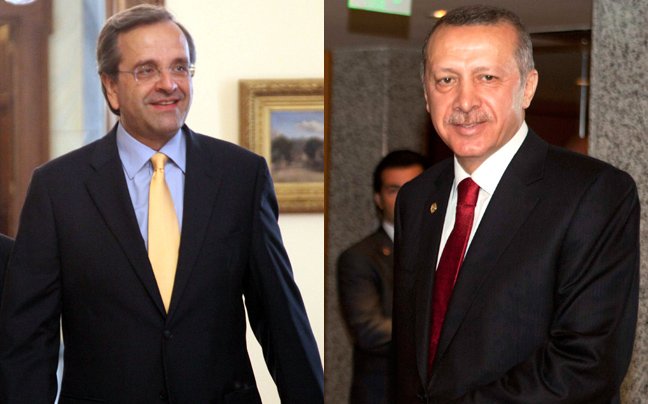 samaras and erdogan