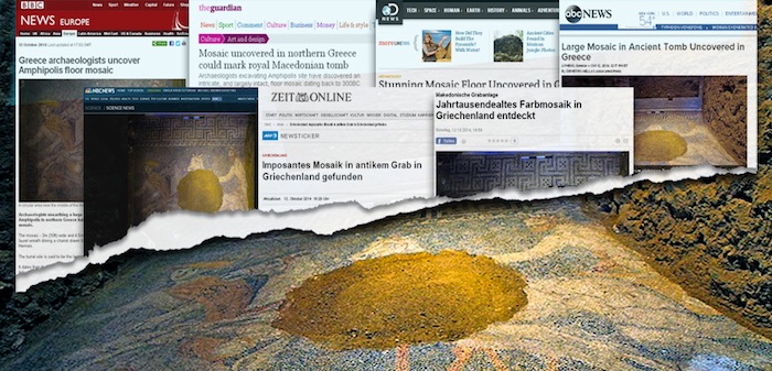 The Foreign Media on the Mosaic Discovery in the Amphipolis Tomb