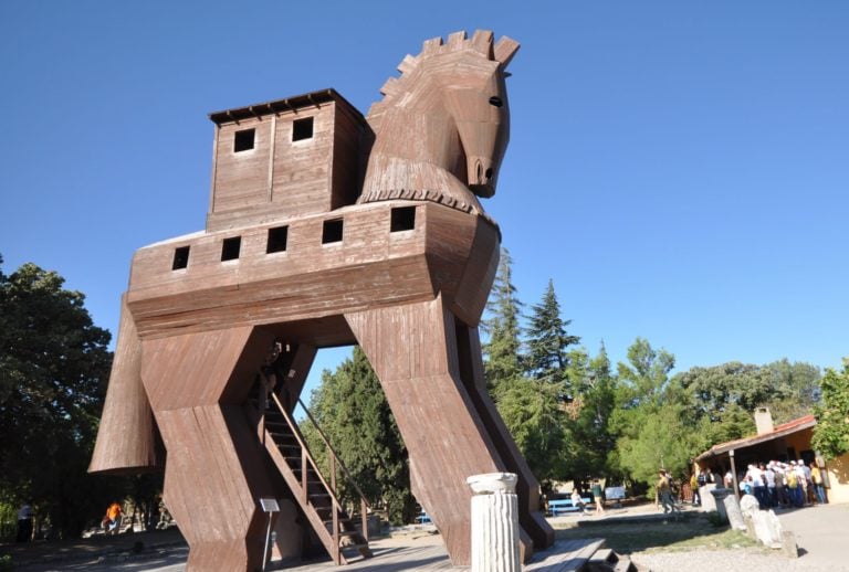 Was the Trojan Horse an Actual Wooden Horse?