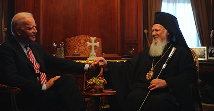 Vice President Biden and Ecumenical Bartholomew