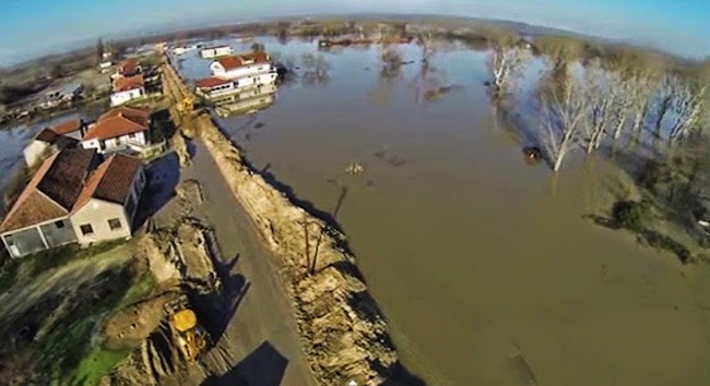 Flooded Evros