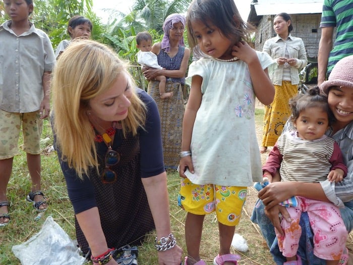 Dr. Suzanne Levine in Cambodia