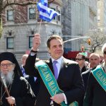 The Grand Marshals at the Greek Parade in NYC