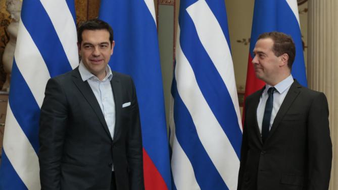 Dmitry Medvedev, Alexis Tsipras