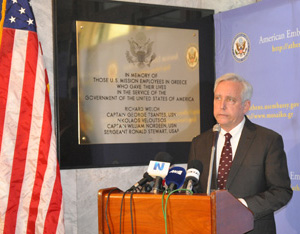 U.S. Ambassador to the Hellenic Republic David D. Pearce