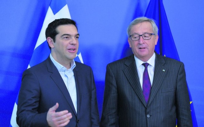 Juncker, Tsipras