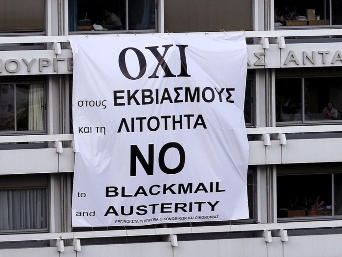 Banner Anti-Austerity