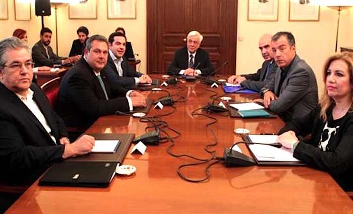 Greek Political Parties Agree