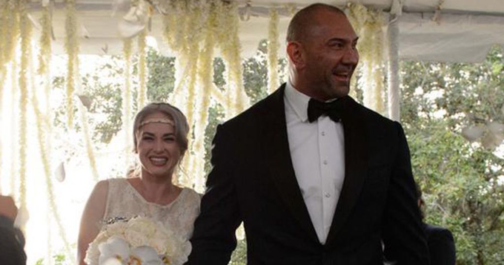 Greek-Filipino wrestler-turned-actor Dave Bautista just got married this we...