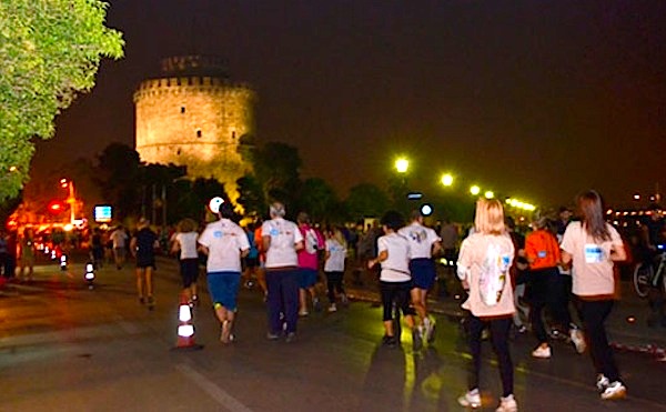 Thessaloniki's Night Half Marathon