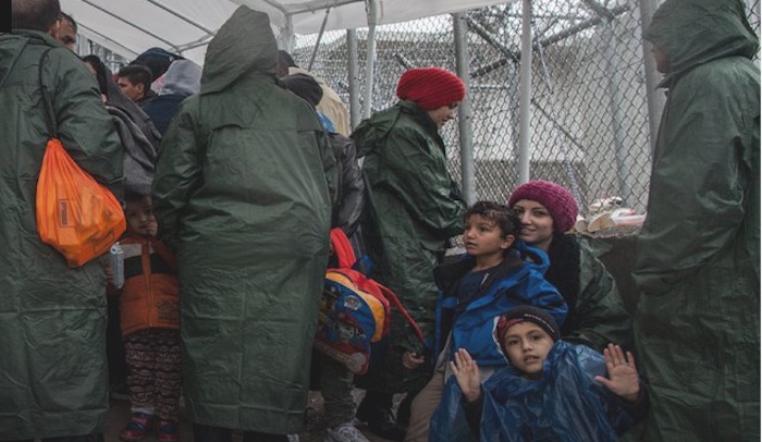 migrants Lesvos