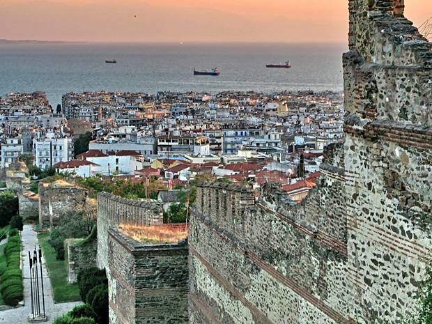 thessaloniki from above