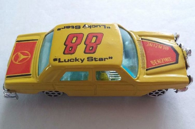 A toy car similar to the one Ben was playing with in 1991 when he went missing