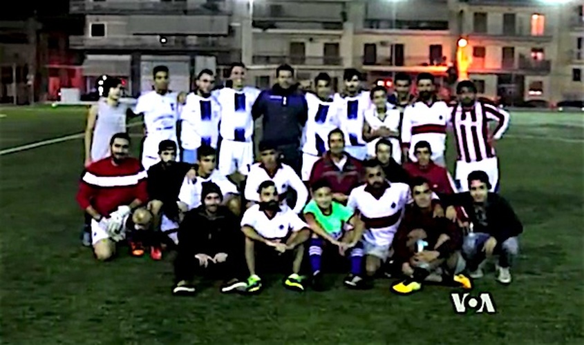 refugee-soccer-team