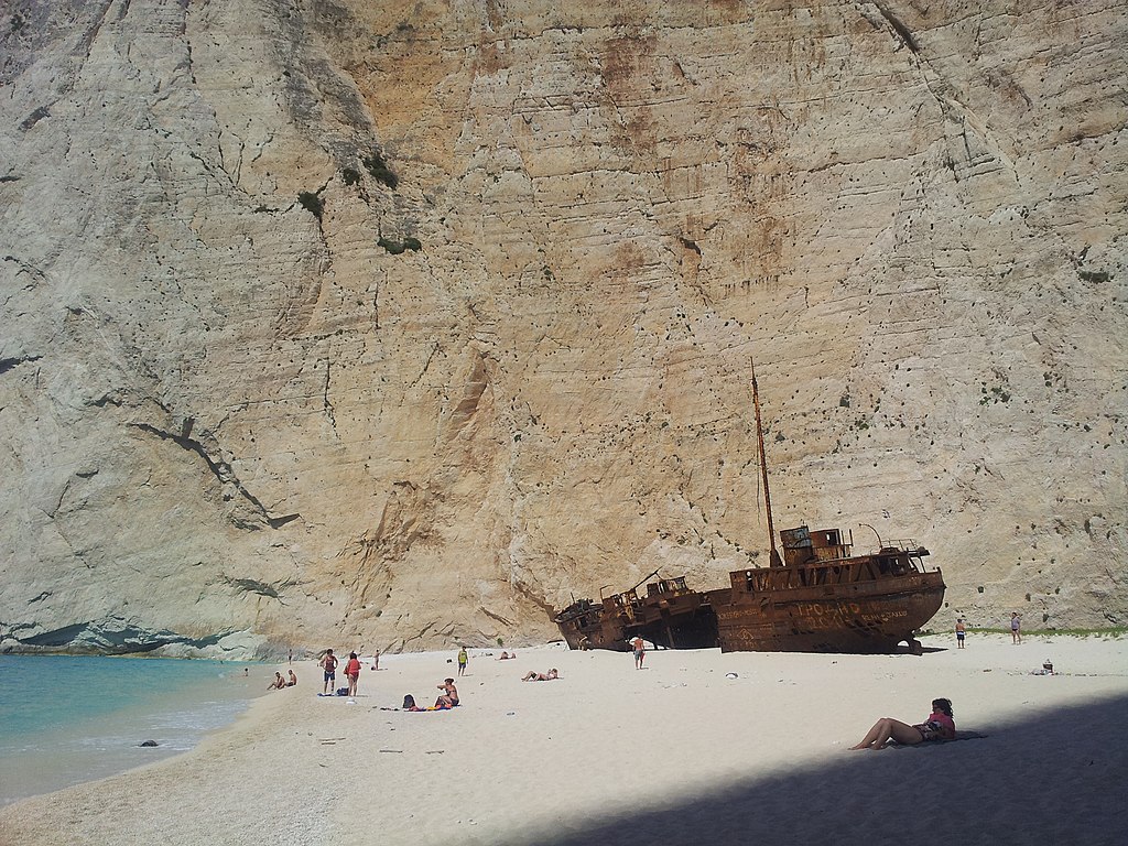 Shipwreck Zakynthos Greece