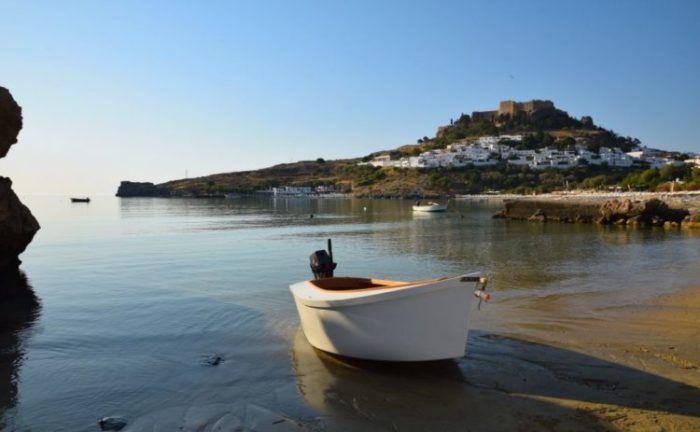Beach and Village of Lindos, Ten things to do in Rhodes.