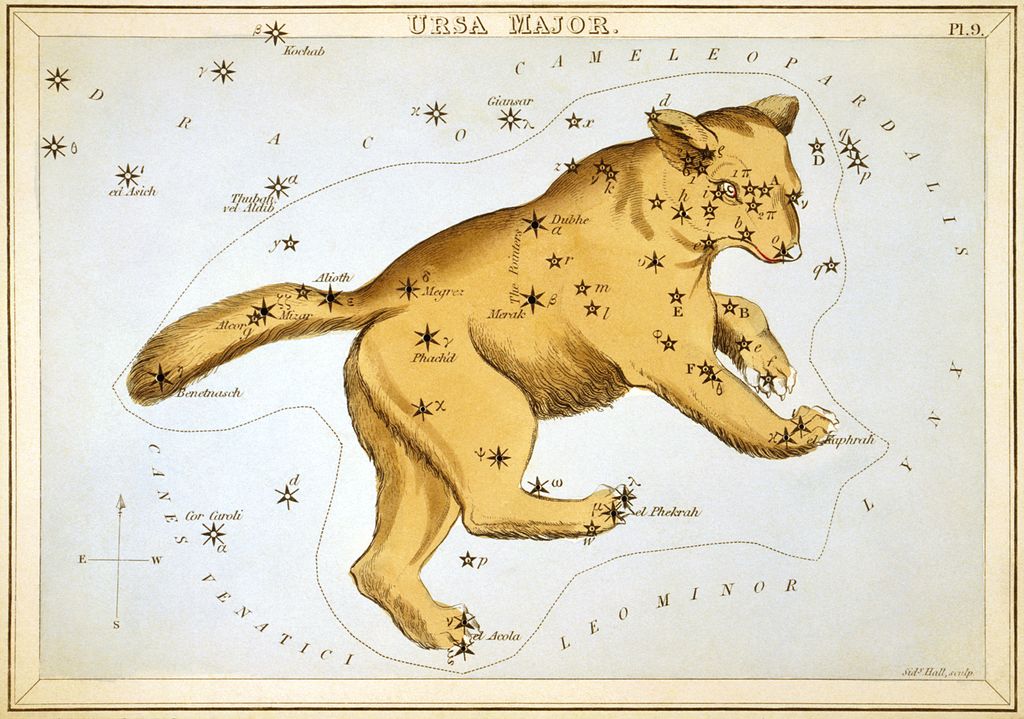 Ancient Greek stars constellations