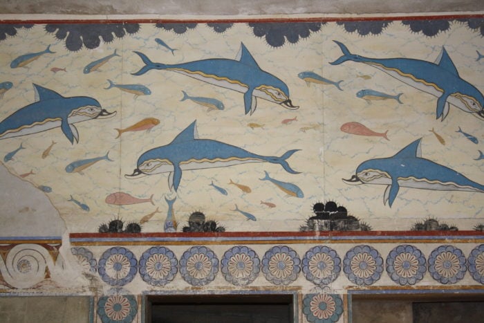 Dolphins fresco 