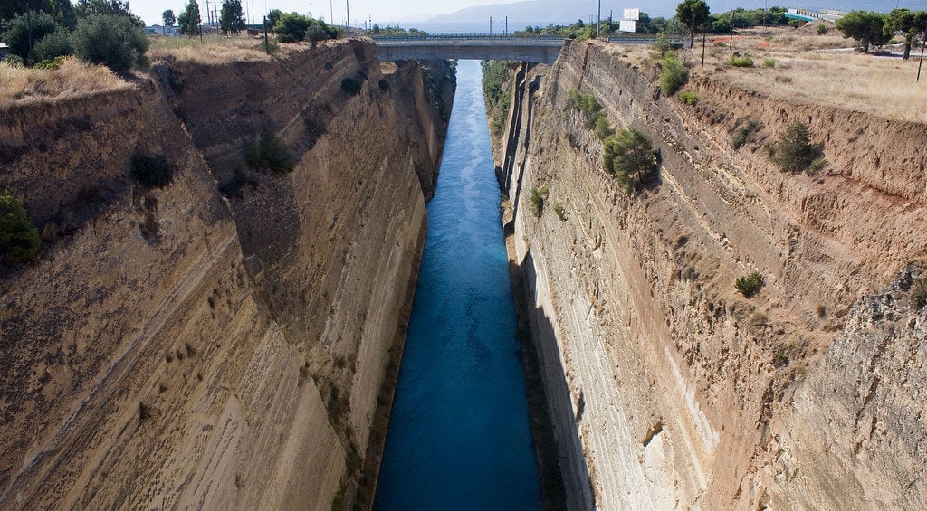 corinth canal, Greece