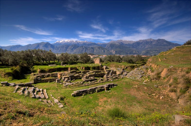 Ancient Theatre Sparta, Archaeological Site