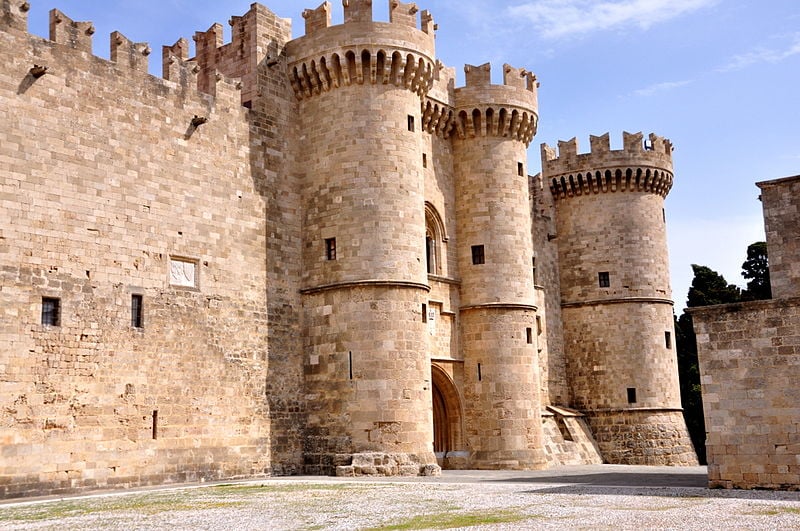 Rhodes Castle.