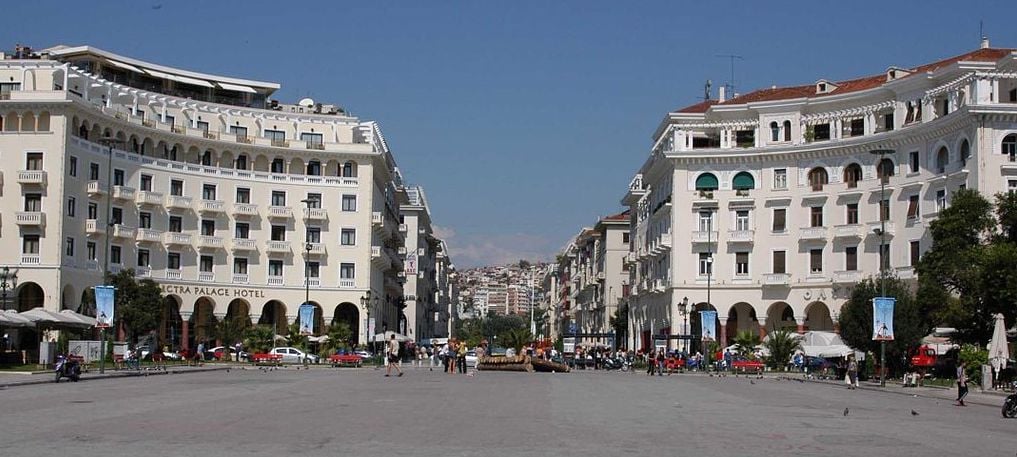 Plaza de Aristóteles Tesalónica