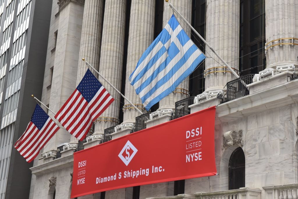 Invest in Greece NYSE bell